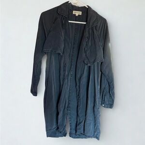 Cloth & Stone Trench Coat Soft Navy